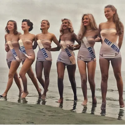 1952 Год, конкурс "Мисс Вселенная