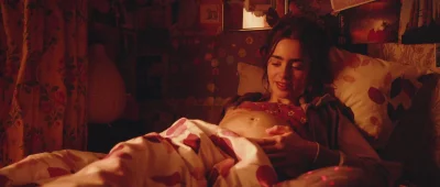 Лили коллинз с любовью рози