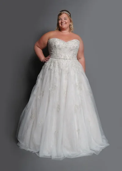 Свадебные платья для полненьких