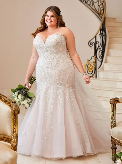 Свадебные платья больших размеров плюс сайз Wedding