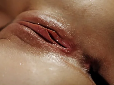 Возбужденная вагина крупным планом