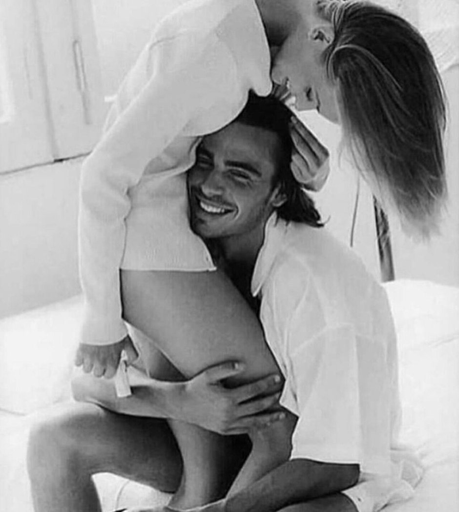 Домашняя фотосессия с парнем