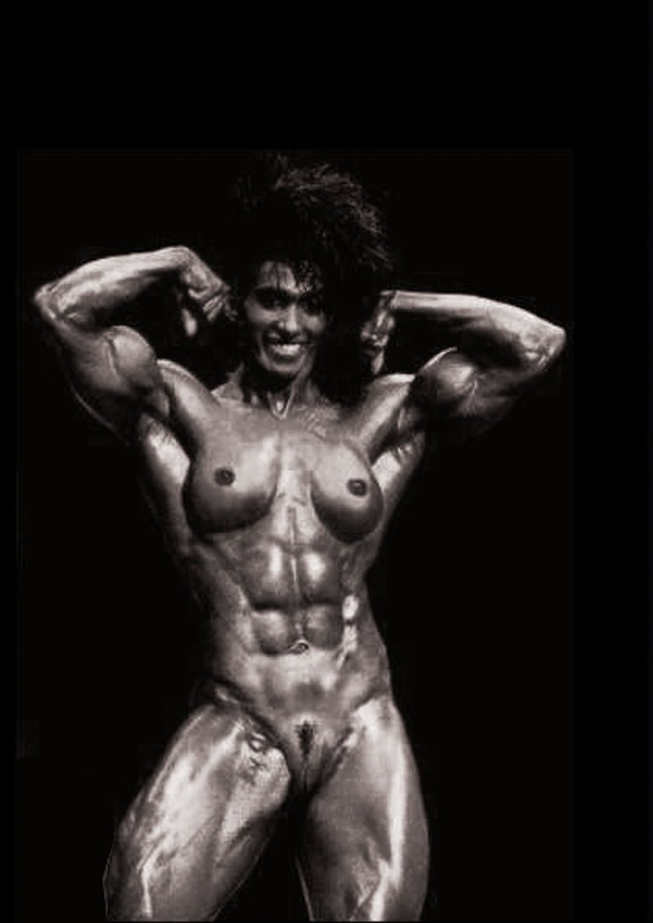 Красивая культуристка