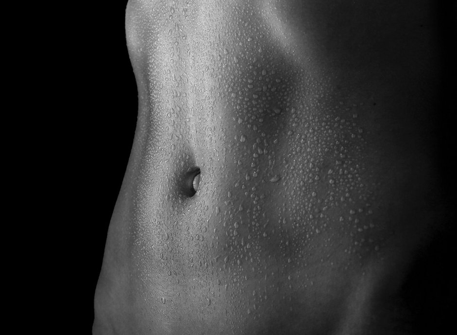 Модельный живот