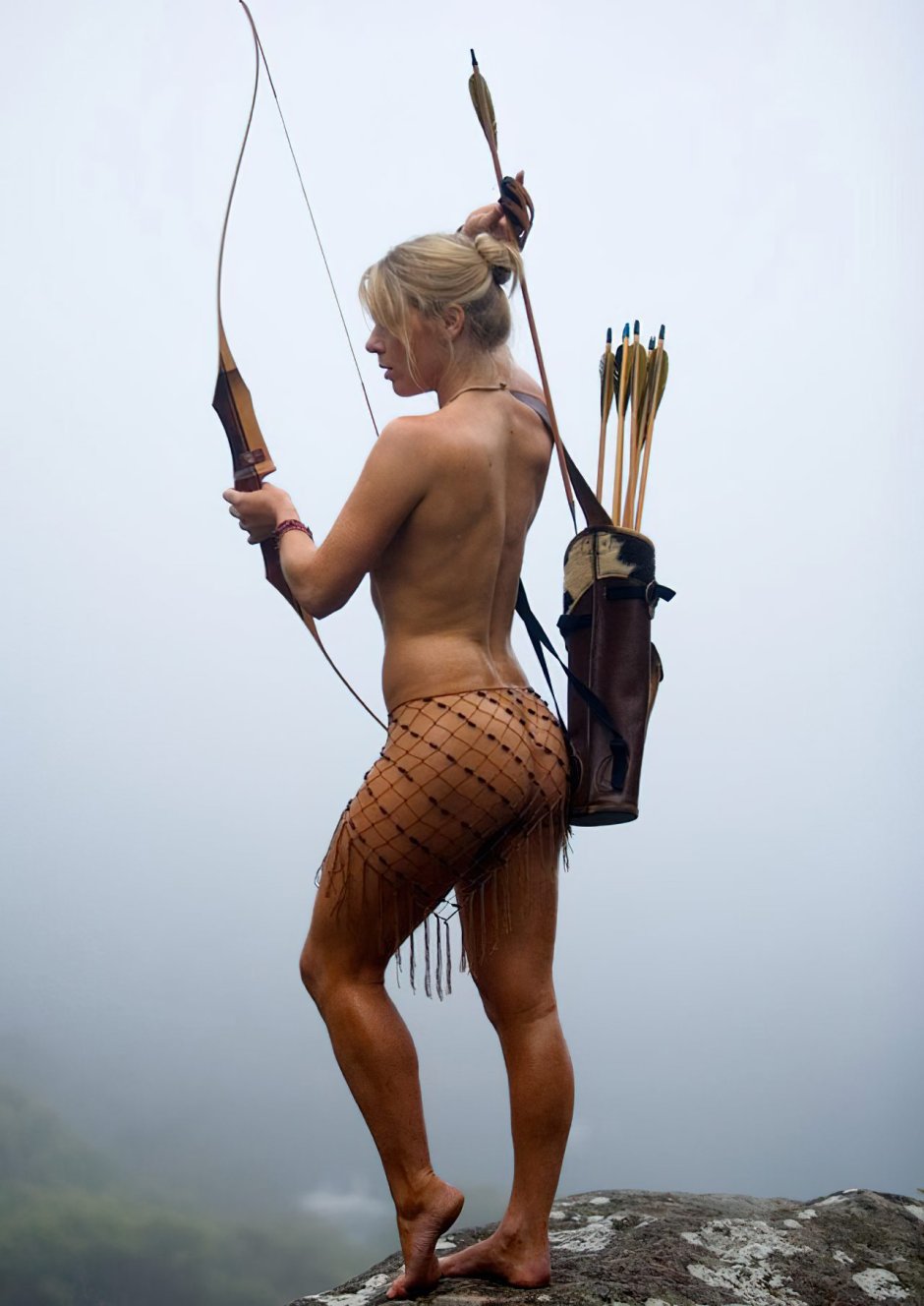 Naked archery