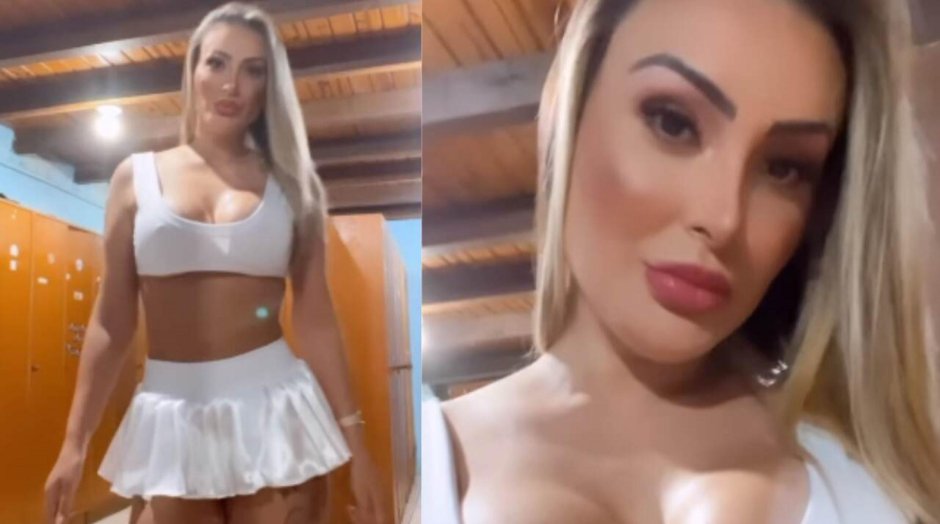 Бразильская порноактриса блондинка andressa urach