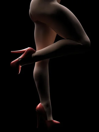 Красивые женские ножки ню