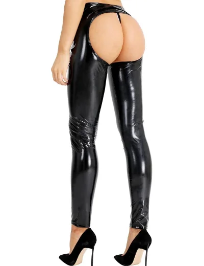 Латексные штаны женские