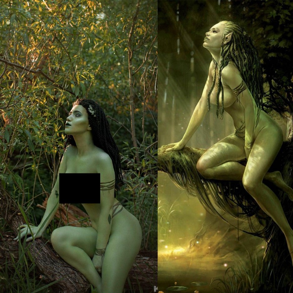 Моренн дриада ведьмак 1