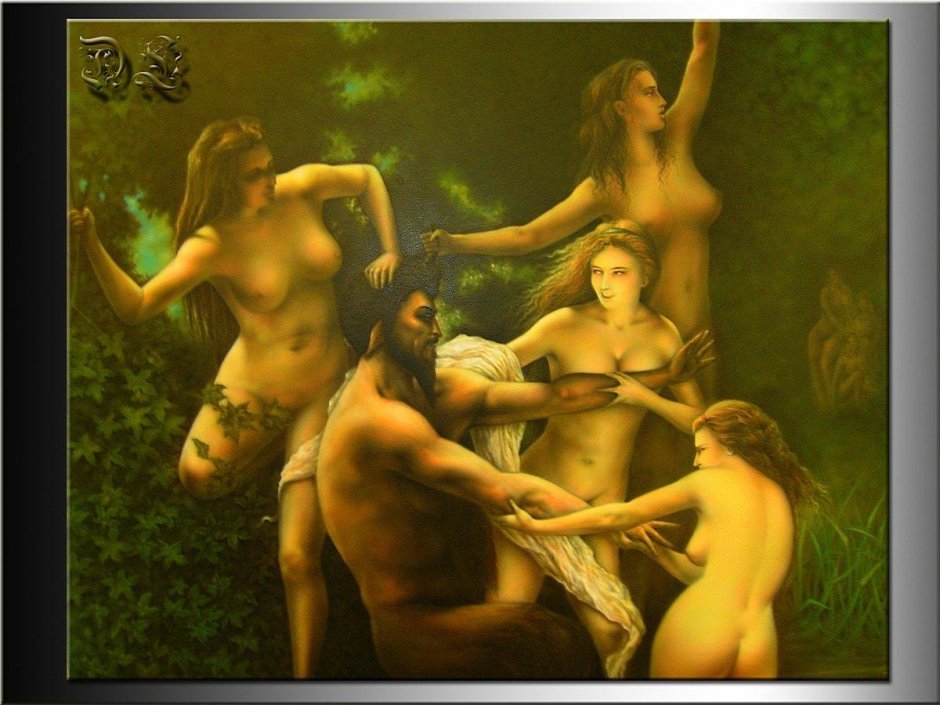 Вильям бугро нимфы и сатир