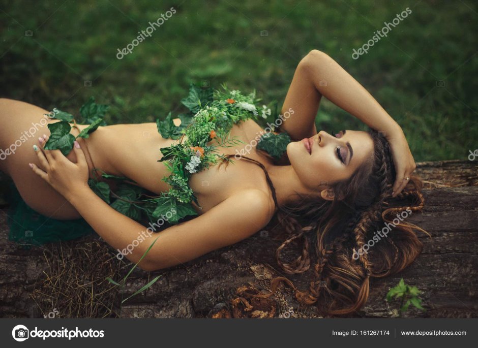 Лесная нимфа фотосессия