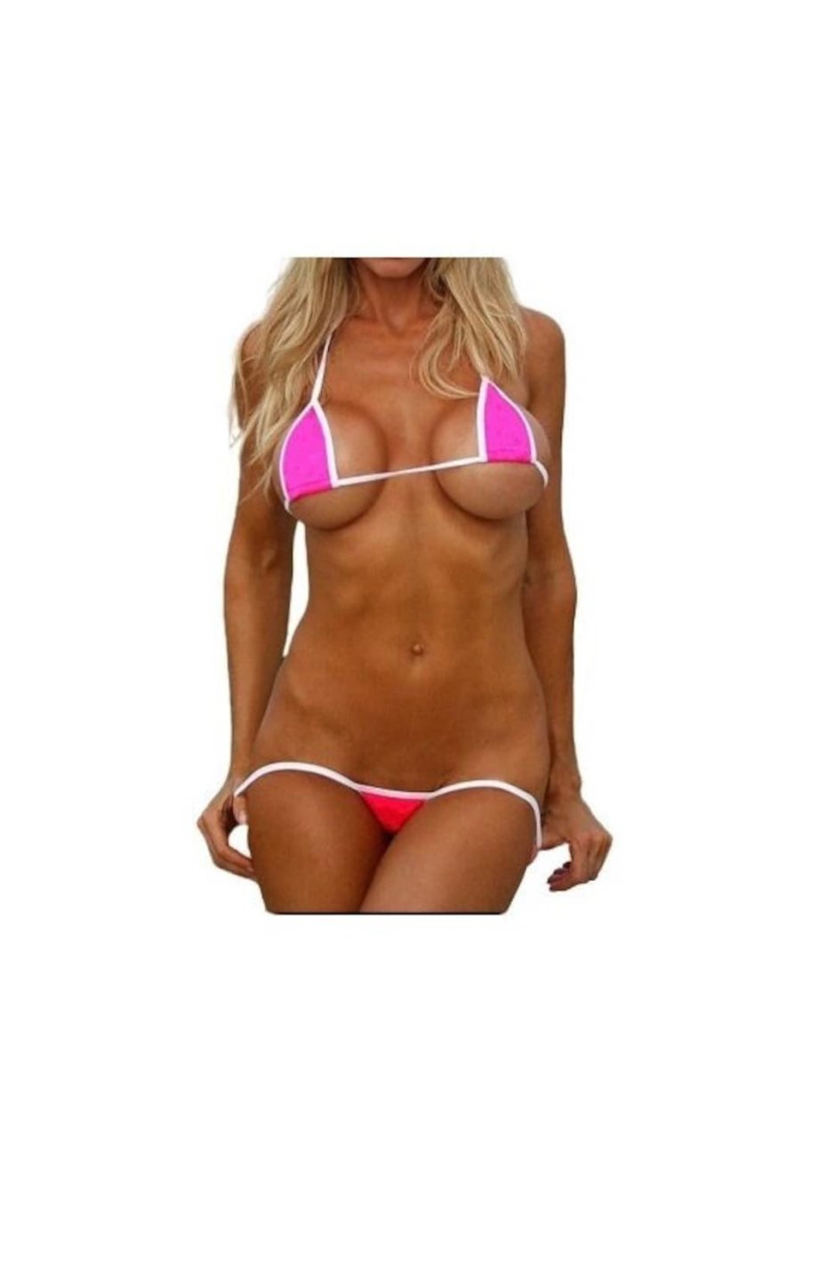 Никки бенц микро бикини