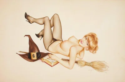 Пин ап ведьма