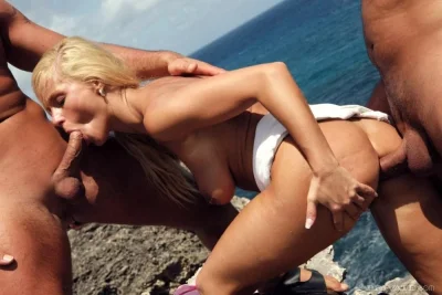 Секс на пляж