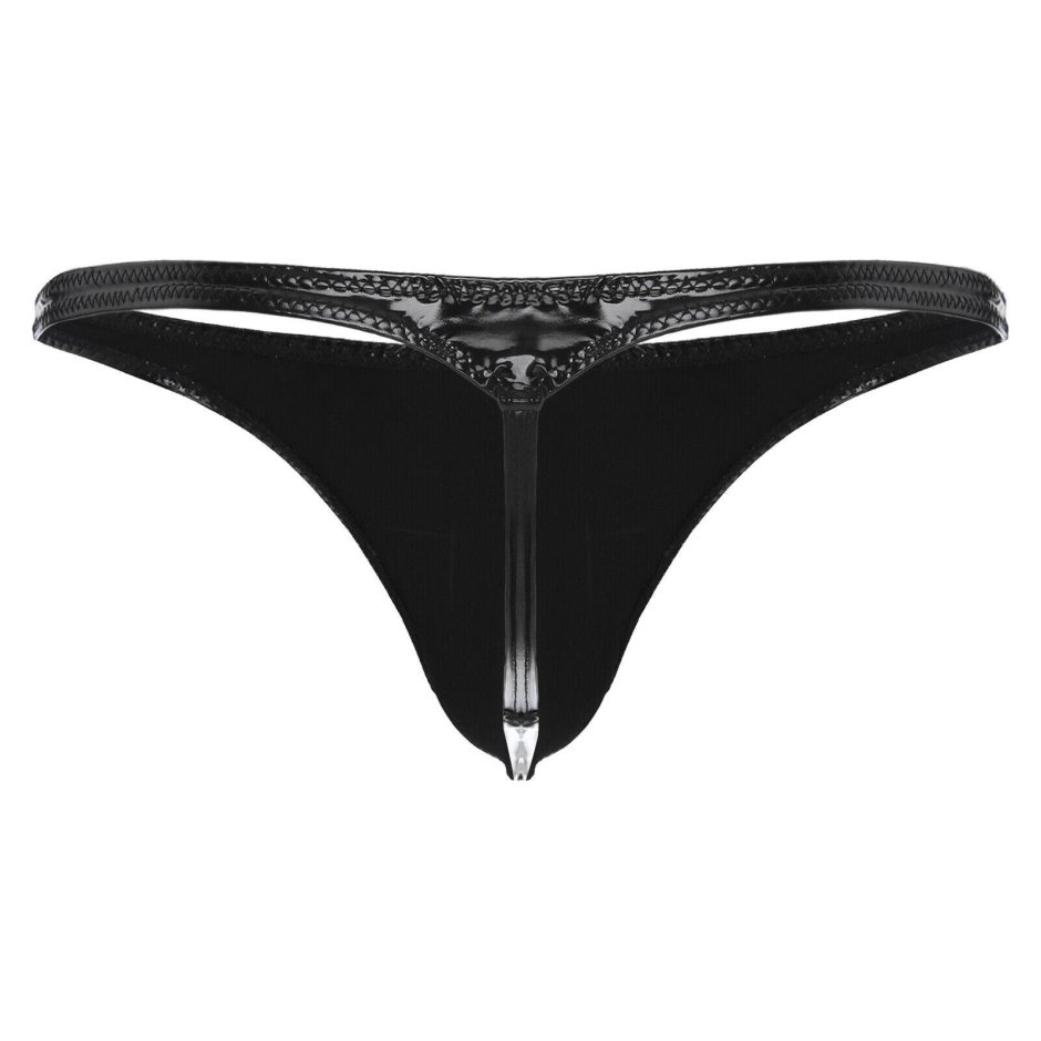 Кожаные стринги