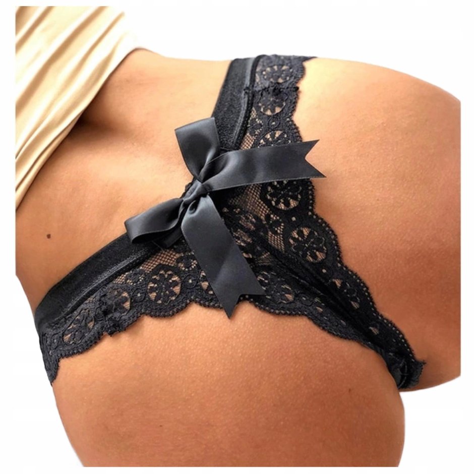 Женские трусики с бантиком