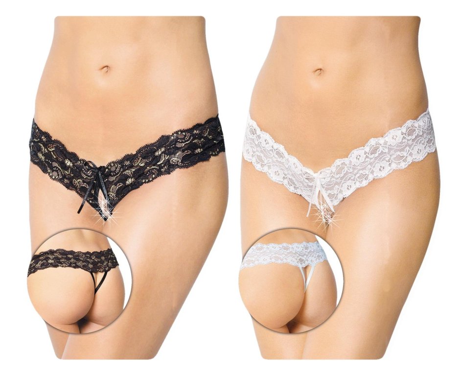 Женские трусики с разрезом