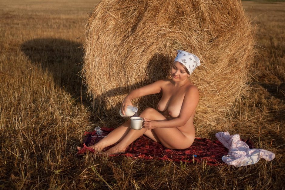 Фотосессия в деревне