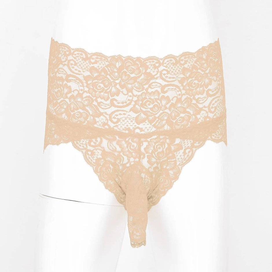 Мужское кружевное нижнее белье сисси боди