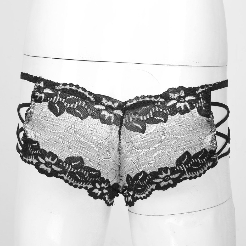 Мужские кружевные трусики