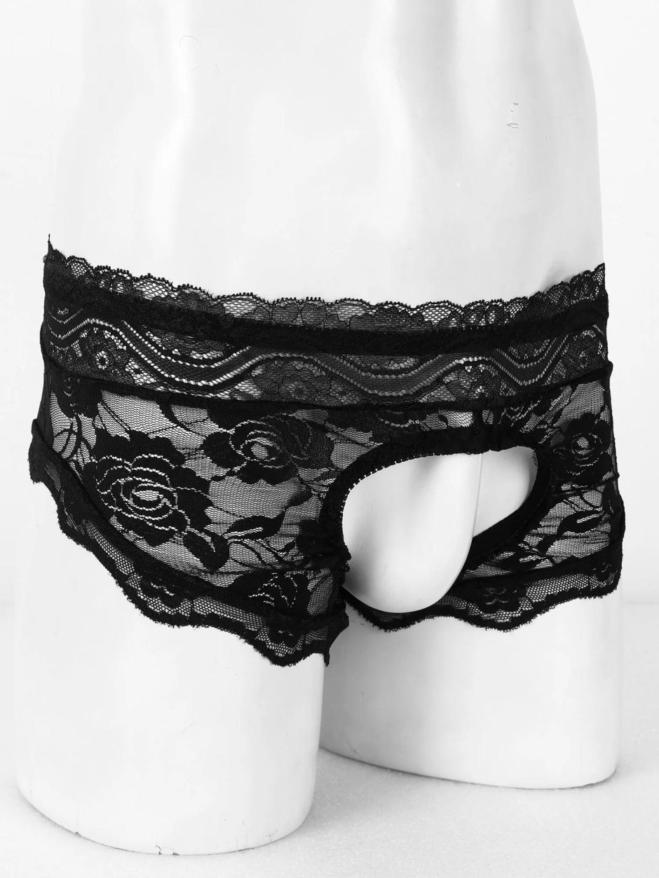 Кружевное нижнее белье мужское