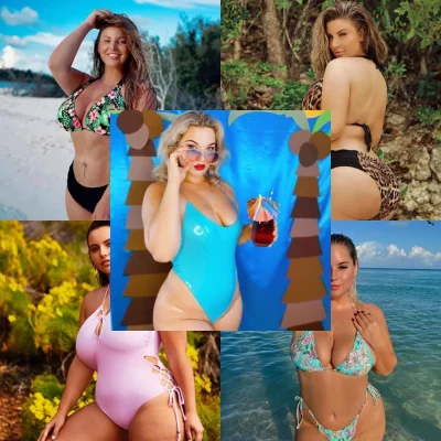 Купальник для полных