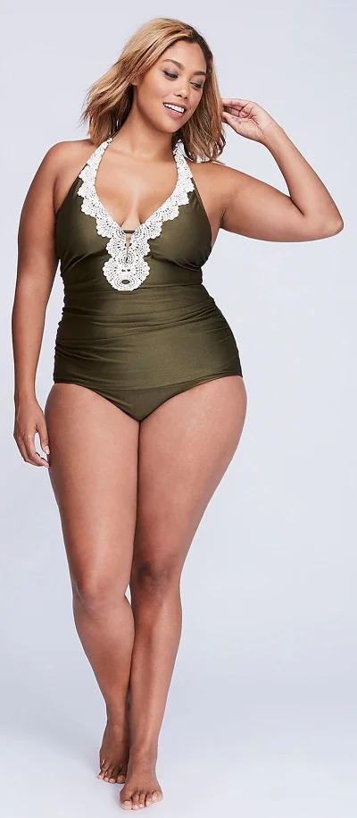 Купальник для полных девушек