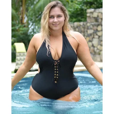 Сплошные купальники для полных женщин