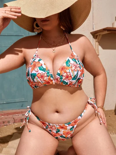 Женский купальник больших размеров