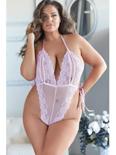 Плюс сайз тедди лингерия