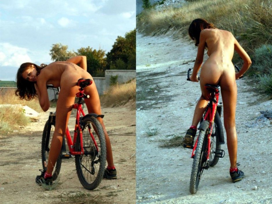 Порно с велосипедисткой