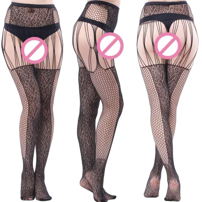 Эротические чулки с принтом