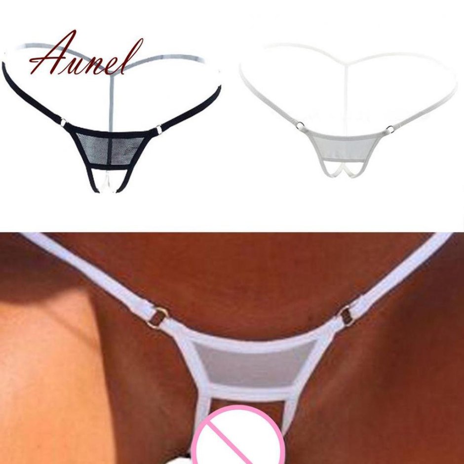 Микро стринги прозрачные