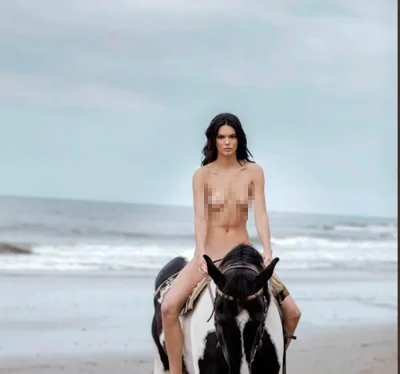 Кендалл дженнер конь