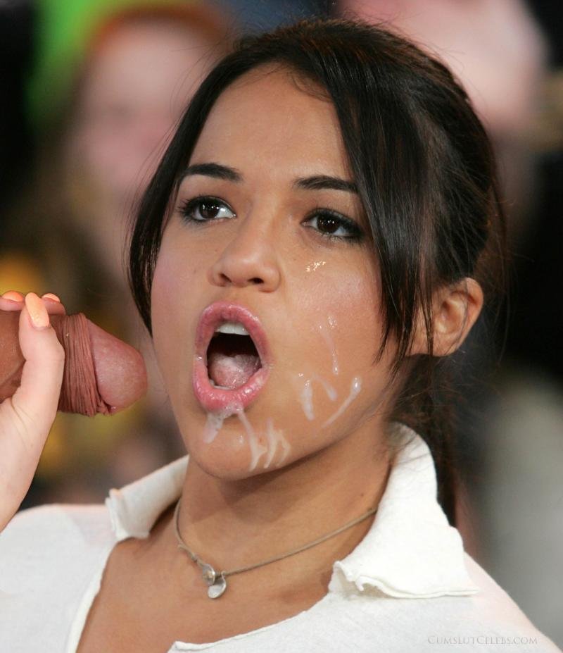 Fake facial мишель родригес