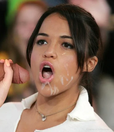 Fake facial мишель родригес