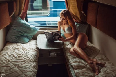 Секс в купе поезда