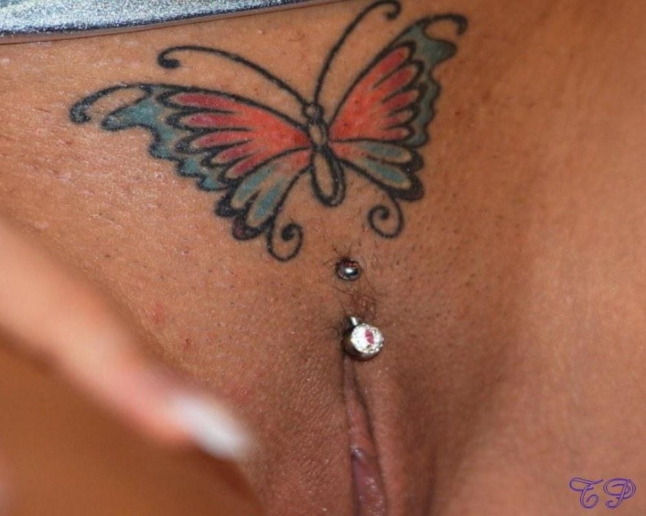 Тату с бабочками