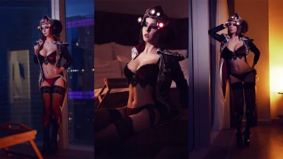 Disharmonica cosplay роковая вдова