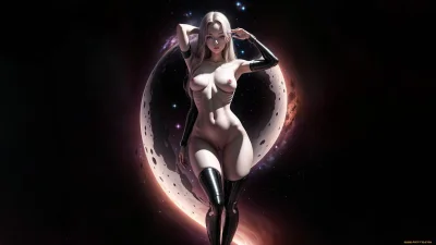 Космическая девушка