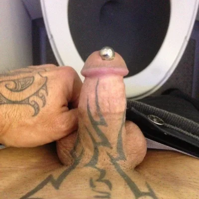 Тату на член