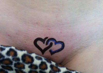Тату сердца