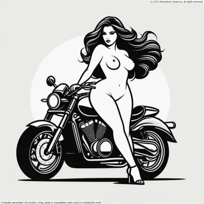 Мотоцикл эскиз