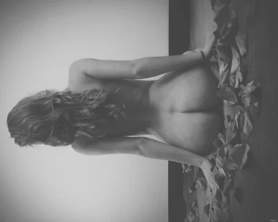 Фотосессия с голой спиной