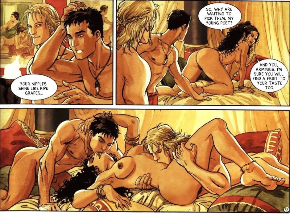 Комикс порно