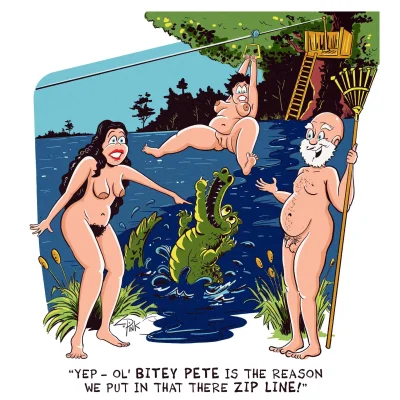 Фантазеры крокодил съел