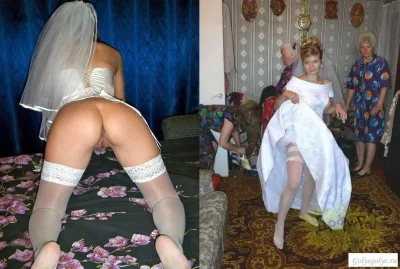 Невеста без трусов