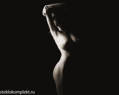 Голые женщины черно белое