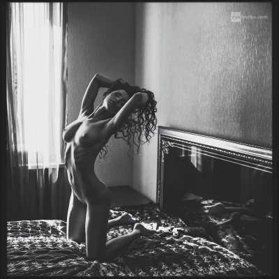 Домашняя фотосессия в стиле ню