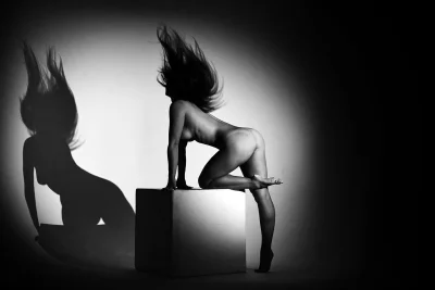 Фотосессия ню в студии